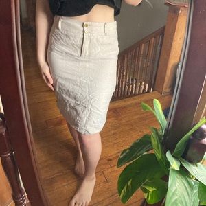 Pencil skirt